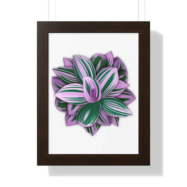 Tradescantia Nanouk Framed Print, Poster, Laura Christine Photography & Design, Framed, Home & Living, Indoor, Paper, Posters, Laura Christine Photography & Design, laurachristinedesign.com