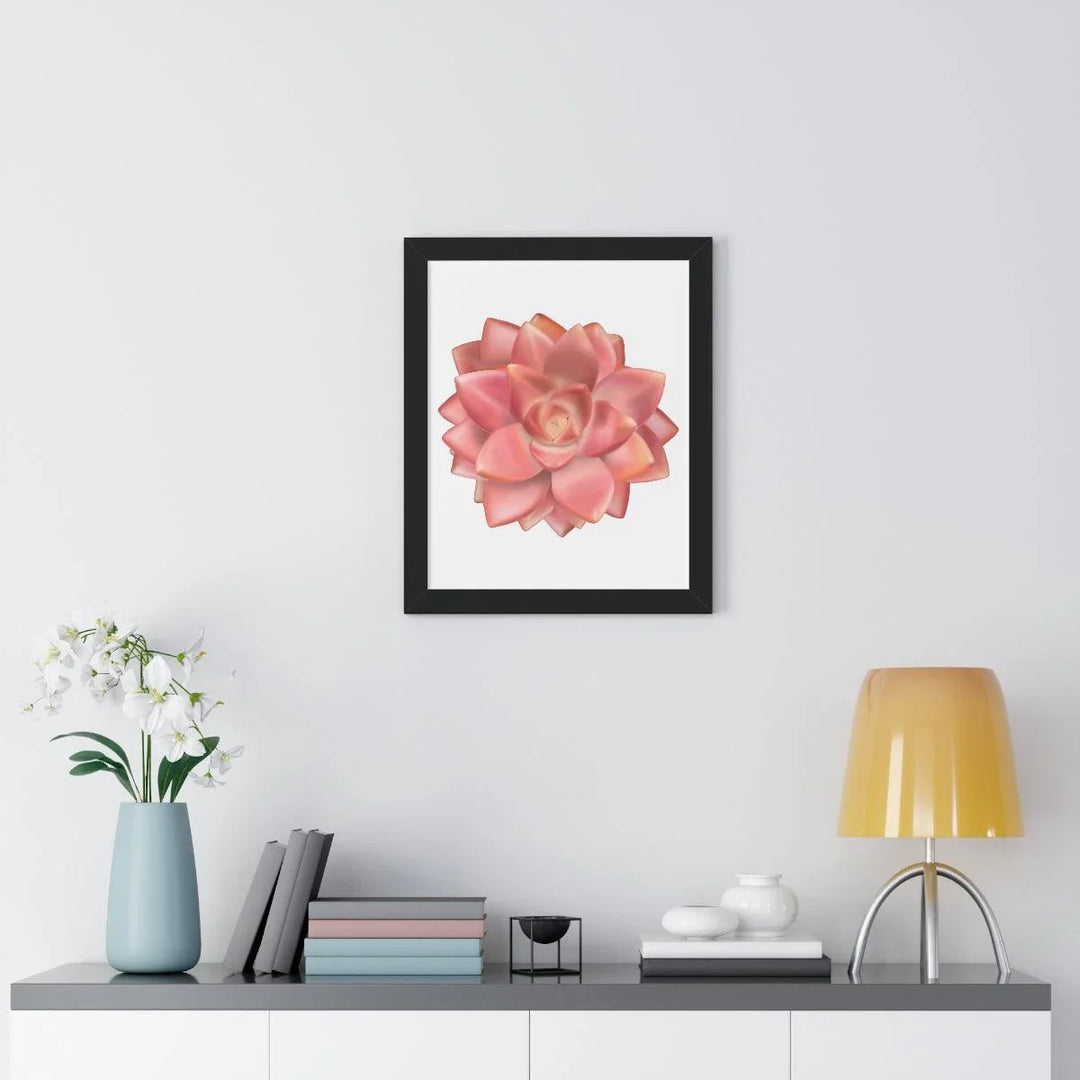 Graptosedum 'California Sunset' Succulent Framed Print, Poster, Laura Christine Photography & Design, Framed, Home & Living, Indoor, Paper, Posters, Laura Christine Photography & Design, laurachristinedesign.com