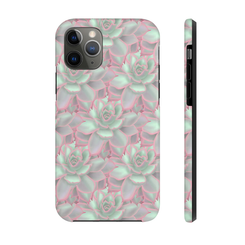 Echeveria Violet Queen Succulent Phone Case, Phone Case, Printify, Accessories, Glossy, iPhone Cases, Matte, Phone accessory, Phone Cases, Samsung Cases, Laura Christine Photography & Design, laurachristinedesign.com