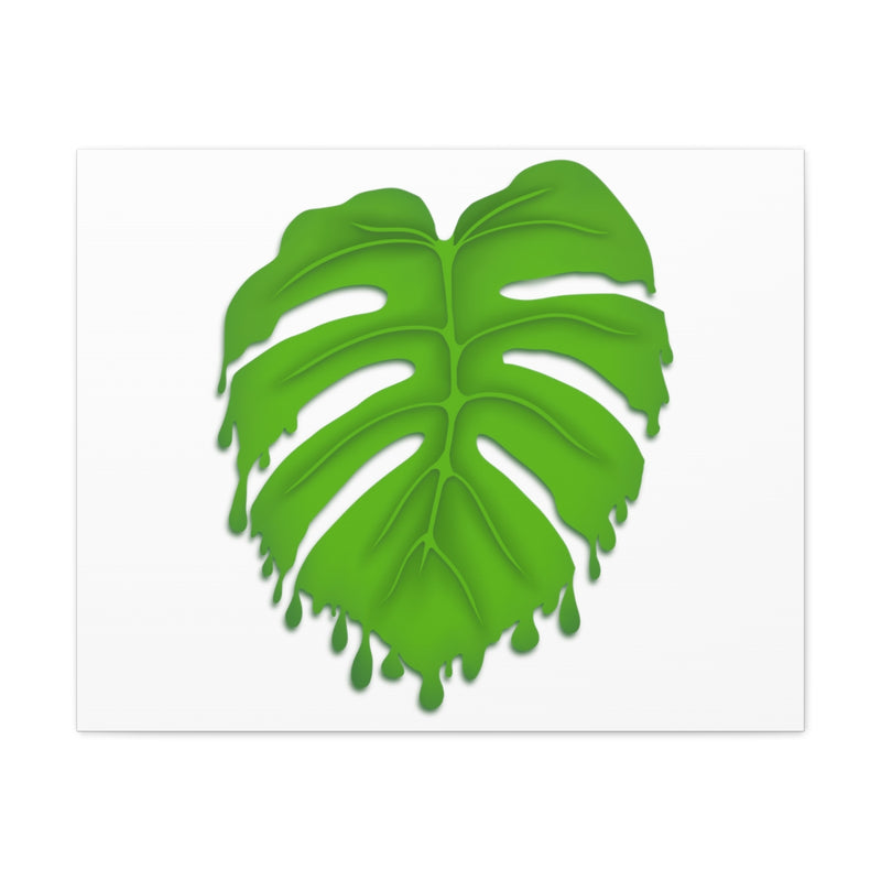 Melting Monstera Canvas