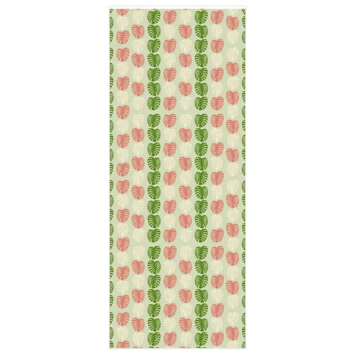 Monstera Deliciosa Wrapping Paper – Tropical Leaf Botanical Gift Wrap Sheets