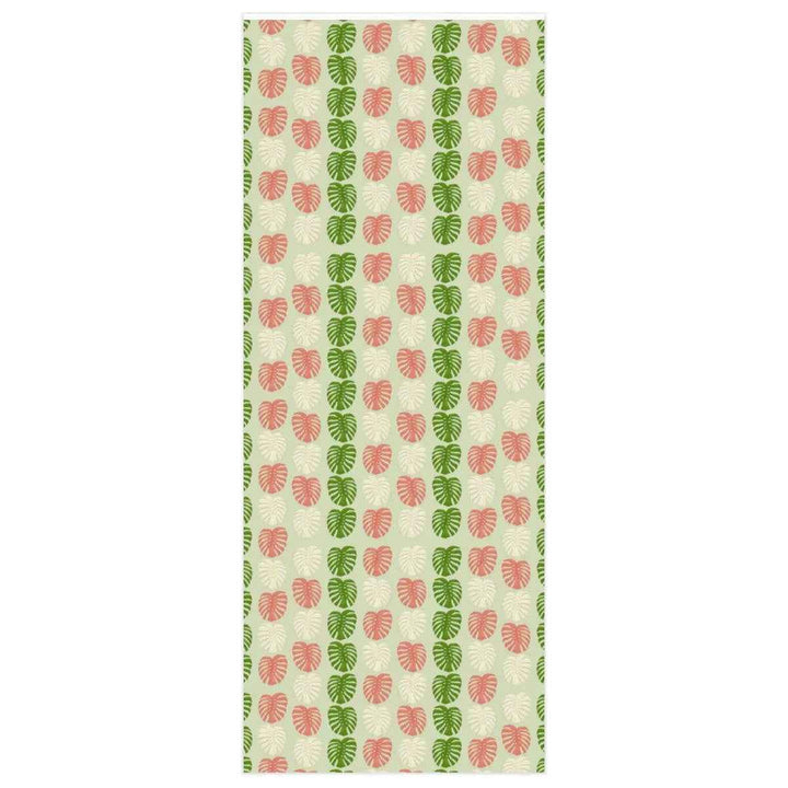 Monstera Deliciosa Wrapping Paper – Tropical Leaf Botanical Gift Wrap Sheets