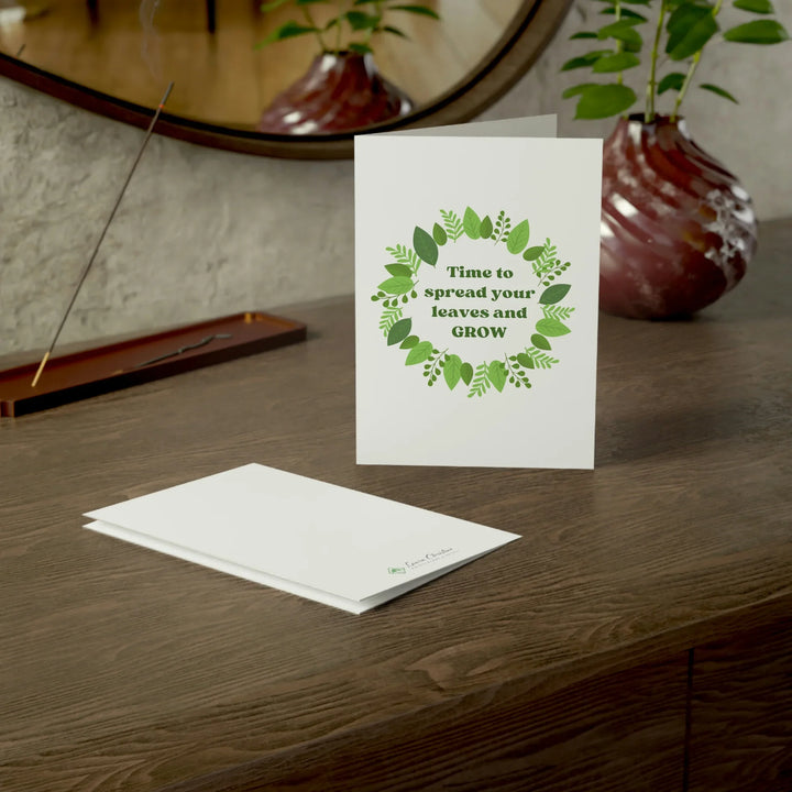 Graduation Card - Unique 5x7 Greeting Card With Matte Finish & White Envelope
