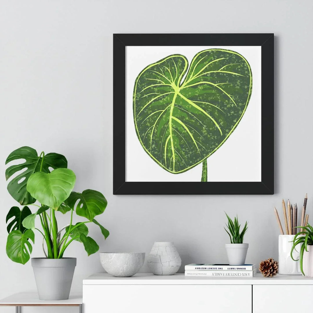 Philodendron Gloriosum Framed Print, Poster, Laura Christine Photography & Design, Framed, Home & Living, Indoor, Paper, Posters, Laura Christine Photography & Design, laurachristinedesign.com