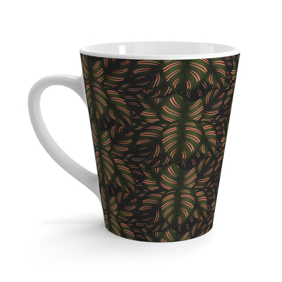 Taza Calathea a rayas