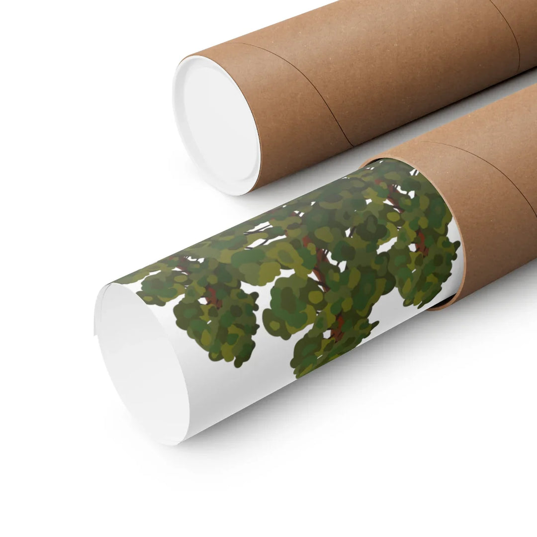 Coastal Redwoods Print – Museum-Grade Paper Poster | Archival Ink Artwork Unframed