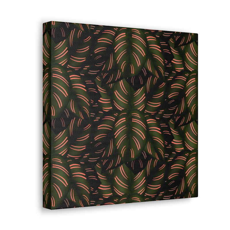 Calathea Pinstripe Canvas