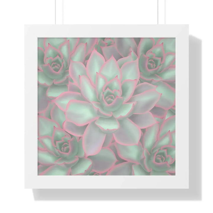 Echeveria Violet Queen Succulent Framed Print, Poster, Laura Christine Photography & Design, Framed, Home & Living, Indoor, Paper, Posters, Laura Christine Photography & Design, laurachristinedesign.com