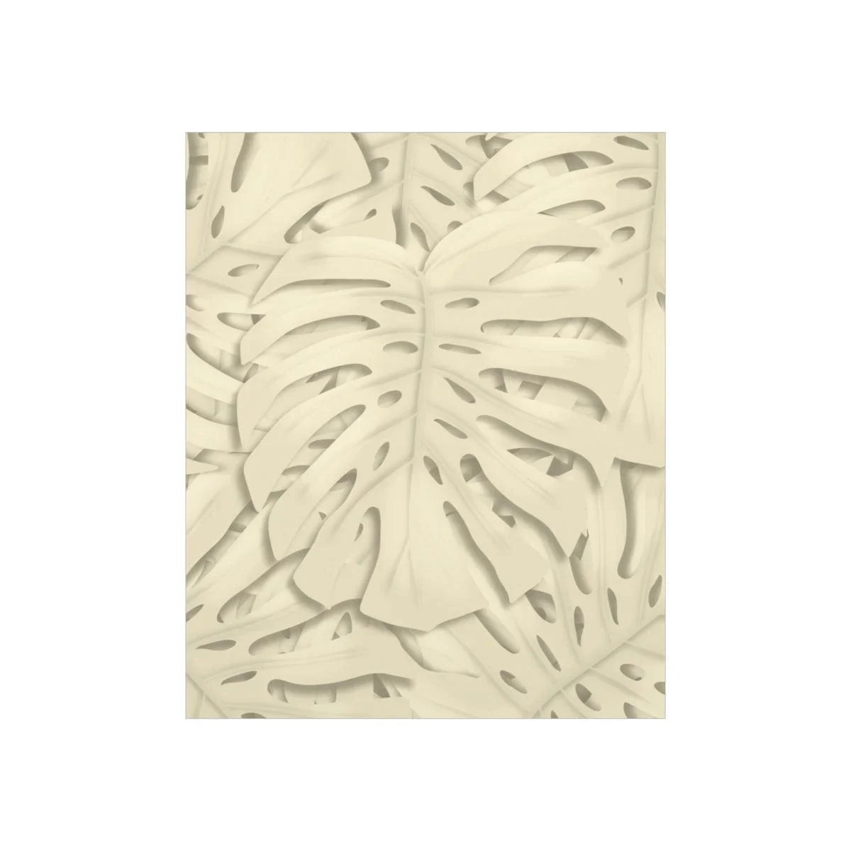 Soft Beige Monstera Print, Poster, Laura Christine Photography & Design, Back to School, Home & Living, Indoor, Matte, Paper, Posters, Valentine's Day promotion, Laura Christine Photography & Design, laurachristinedesign.com