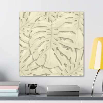 Lona Monstera Beige Suave