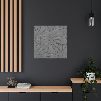 Smokey Monstera Canvas