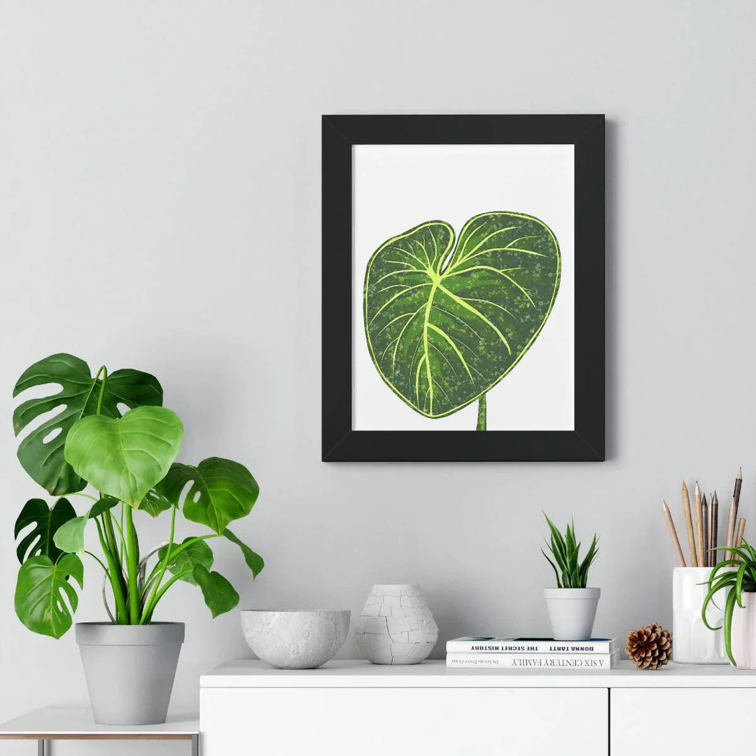 Philodendron Gloriosum Framed Print, Poster, Laura Christine Photography & Design, Framed, Home & Living, Indoor, Paper, Posters, Laura Christine Photography & Design, laurachristinedesign.com