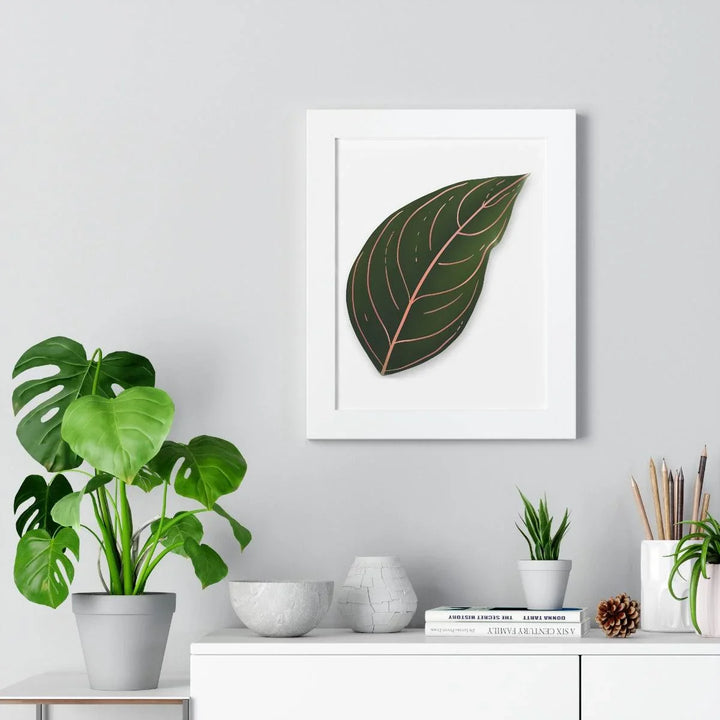 Aglaonema Rotundum Framed Print, Poster, Laura Christine Photography & Design, Framed, Home & Living, Indoor, Paper, Posters, Laura Christine Photography & Design, laurachristinedesign.com