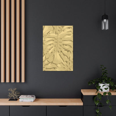 Golden Monstera Canvas, Canvas, Laura Christine Photography & Design, Art & Wall Decor, Canvas, Hanging Hardware, Home & Living, Indoor, Laura Christine Photography & Design, laurachristinedesign.com