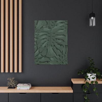 Deep Green Monstera Canvas, Canvas, Laura Christine Photography & Design, Art & Wall Decor, Canvas, Hanging Hardware, Home & Living, Indoor, Laura Christine Photography & Design, laurachristinedesign.com