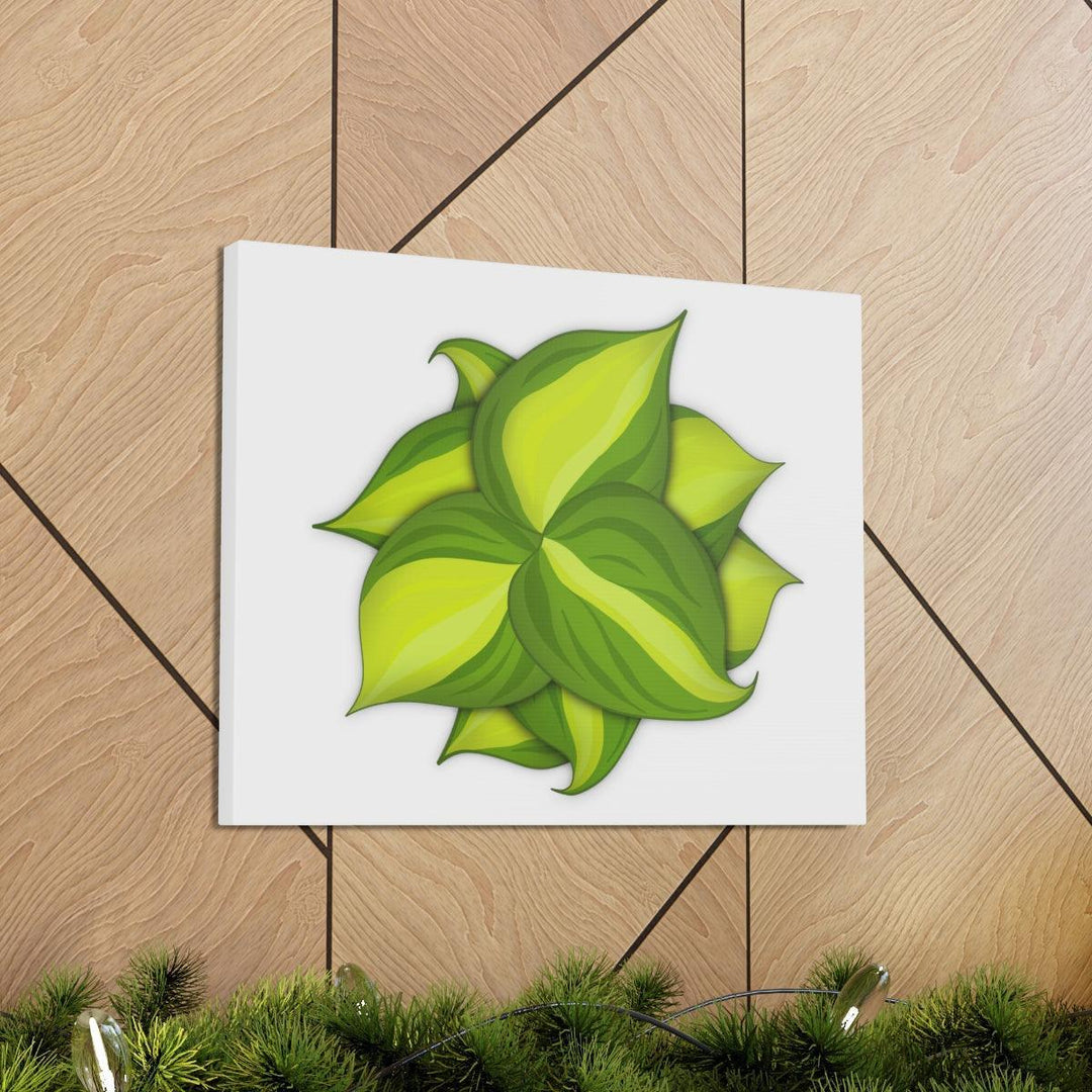 Philodendron Brasil Canvas - Botanical Canvas Art Print With Matte Finish & Durable Hanging - Laura Christine Photography & Design