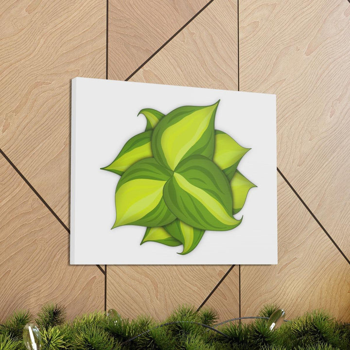 Philodendron Brasil Canvas - Botanical Canvas Art Print With Matte Finish & Durable Hanging - Laura Christine Photography & Design