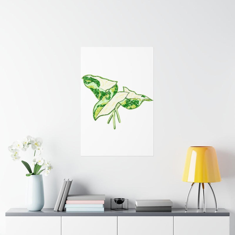 Marble Syngonium Print, Poster, Laura Christine Photography & Design, Back to School, Home & Living, Indoor, Matte, Paper, Posters, Valentine&