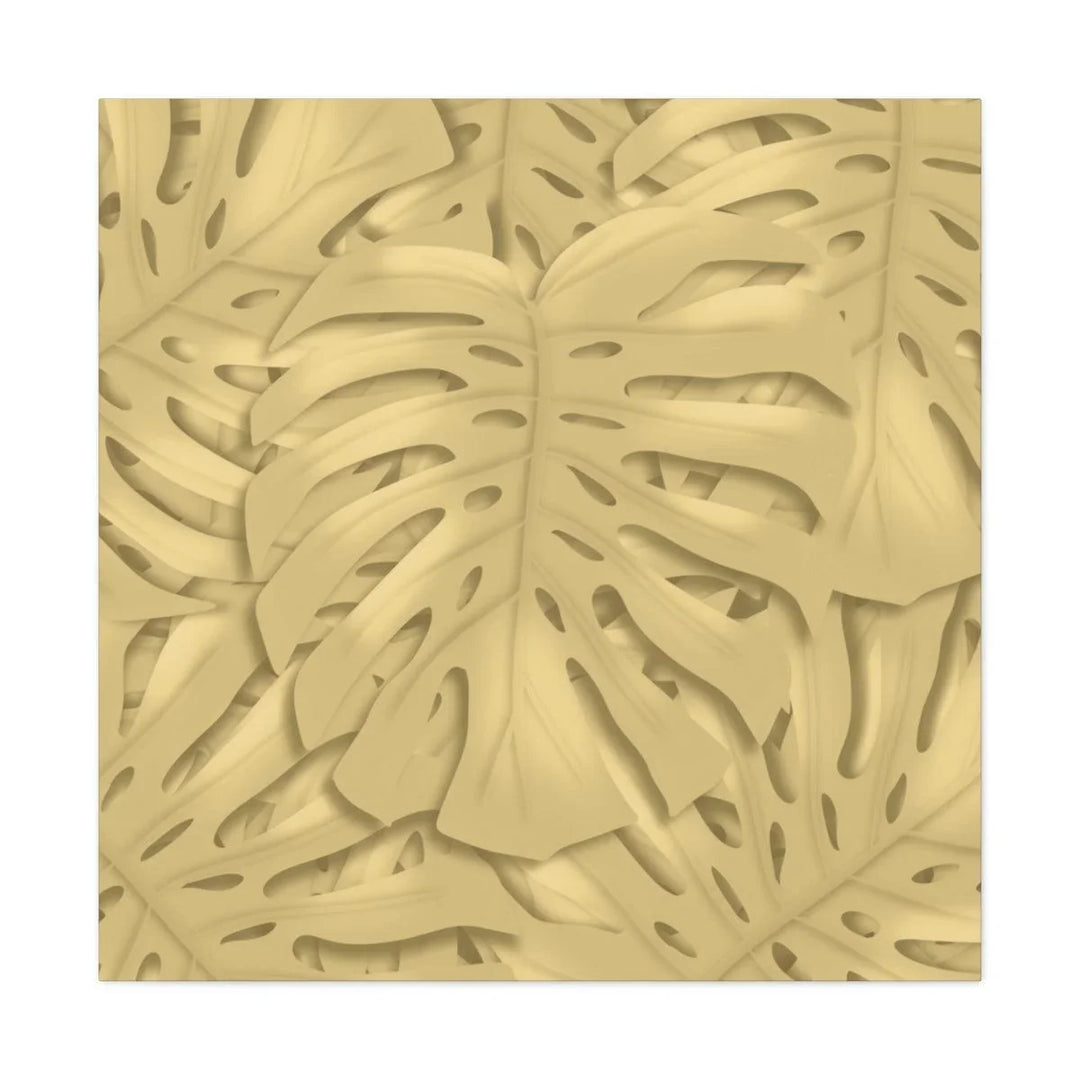 Golden Monstera Canvas, Canvas, Laura Christine Photography & Design, Art & Wall Decor, Canvas, Hanging Hardware, Home & Living, Indoor, Laura Christine Photography & Design, laurachristinedesign.com