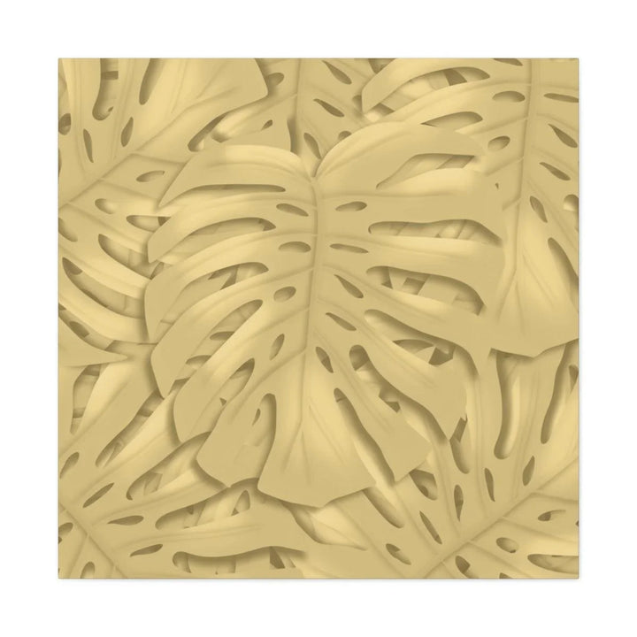 Golden Monstera Canvas, Canvas, Laura Christine Photography & Design, Art & Wall Decor, Canvas, Hanging Hardware, Home & Living, Indoor, Laura Christine Photography & Design, laurachristinedesign.com