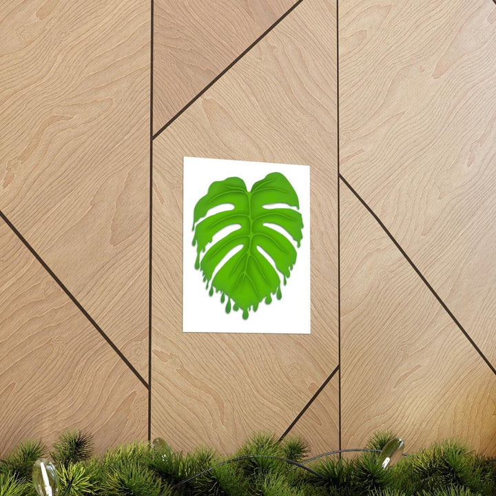 Melting Monstera Print, Poster, Laura Christine Photography & Design, Back to School, Home & Living, Indoor, Matte, Paper, Posters, Valentine's Day promotion, Laura Christine Photography & Design, laurachristinedesign.com