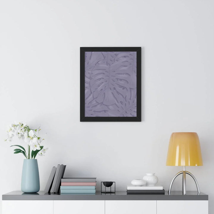 Violet Monstera Framed Print, Poster, Laura Christine Photography & Design, Framed, Home & Living, Indoor, Paper, Posters, Laura Christine Photography & Design, laurachristinedesign.com