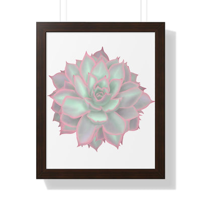 Echeveria Violet Queen Succulent Framed Print, Poster, Laura Christine Photography & Design, Framed, Home & Living, Indoor, Paper, Posters, Laura Christine Photography & Design, laurachristinedesign.com