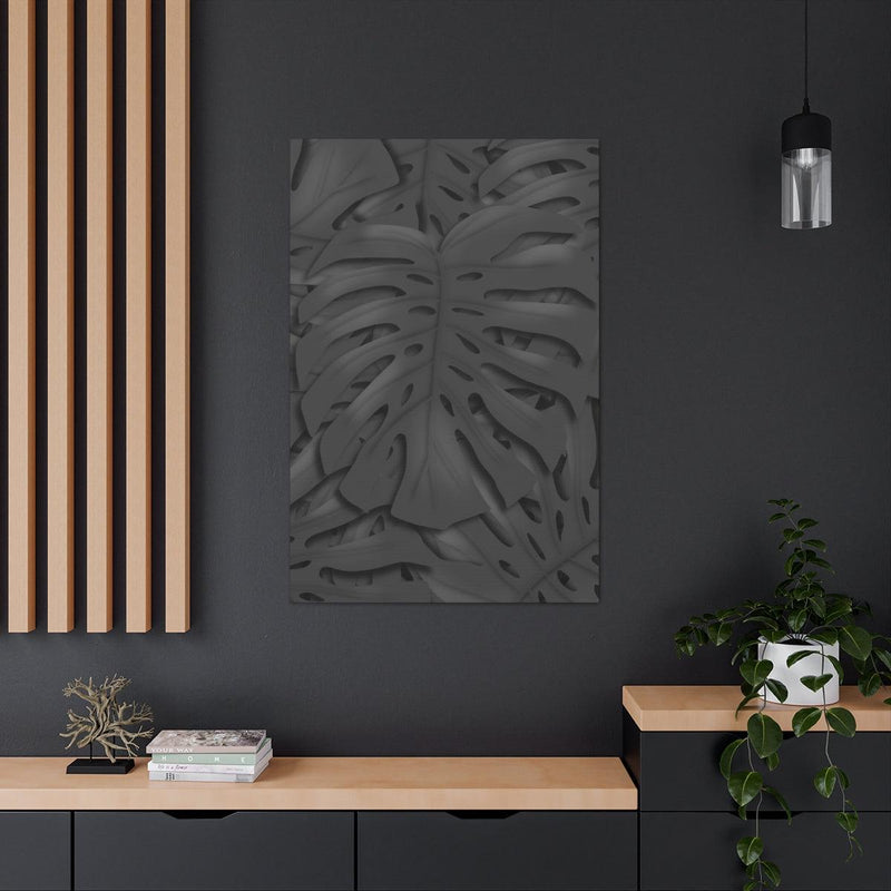 Charcoal Monstera Canvas, Canvas, Laura Christine Photography & Design, Art & Wall Decor, Canvas, Hanging Hardware, Home & Living, Indoor, Laura Christine Photography & Design, laurachristinedesign.com