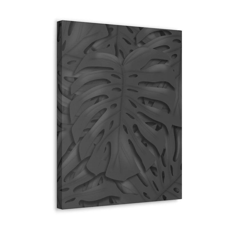 Charcoal Monstera Canvas, Canvas, Laura Christine Photography & Design, Art & Wall Decor, Canvas, Hanging Hardware, Home & Living, Indoor, Laura Christine Photography & Design, laurachristinedesign.com