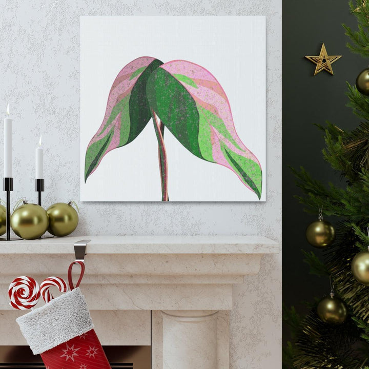 Pink Princess Philodendron Canvas, Canvas, Laura Christine Photography & Design, Art & Wall Decor, Canvas, Hanging Hardware, Home & Living, Indoor, Laura Christine Photography & Design, laurachristinedesign.com