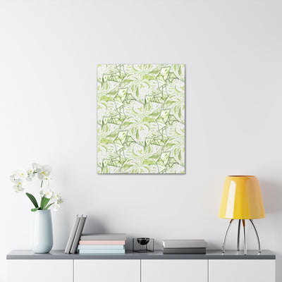 Snow Queen Pothos Canvas