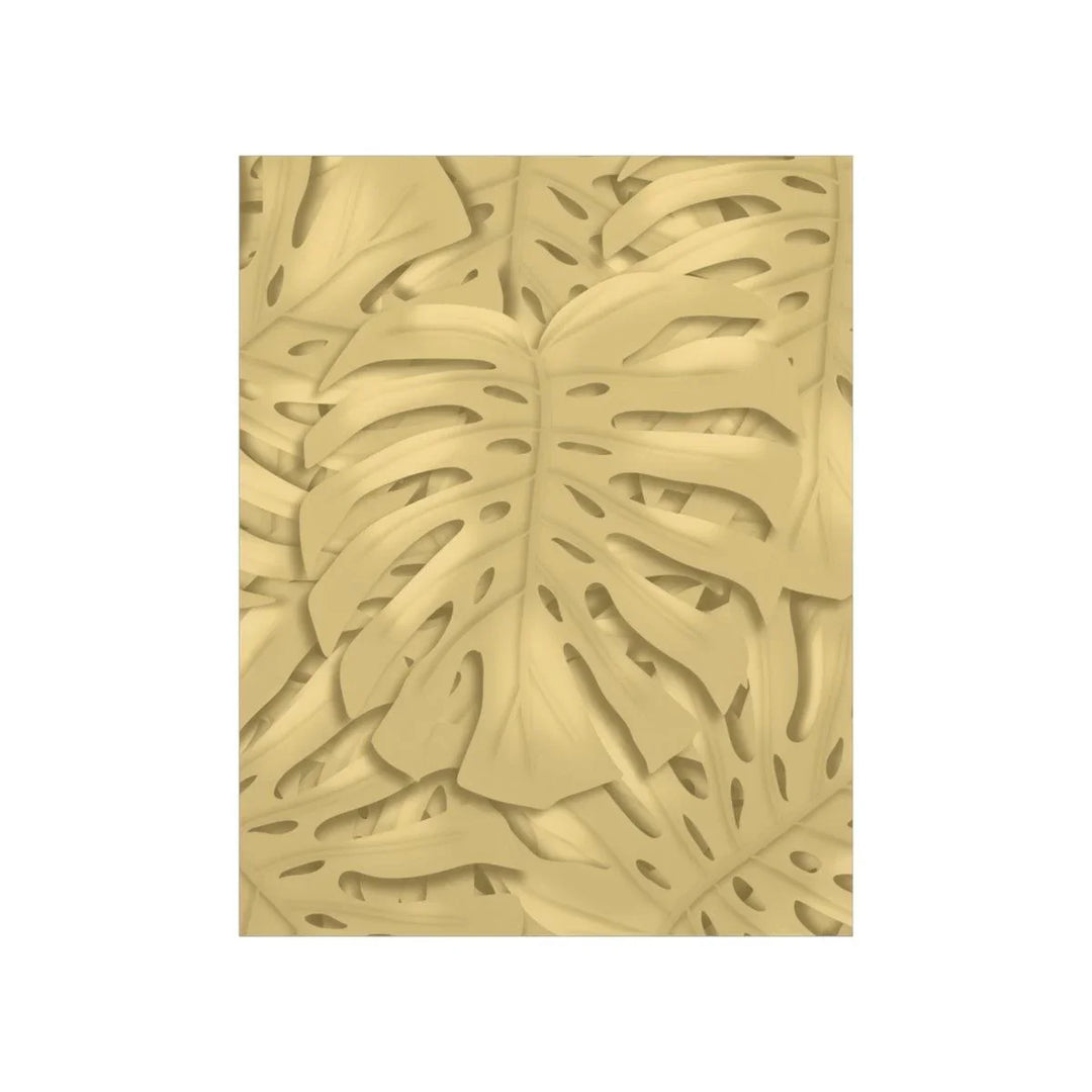 Golden Monstera Pattern Print, Poster, Laura Christine Photography & Design, Back to School, Home & Living, Indoor, Matte, Paper, Posters, Valentine's Day promotion, Laura Christine Photography & Design, laurachristinedesign.com