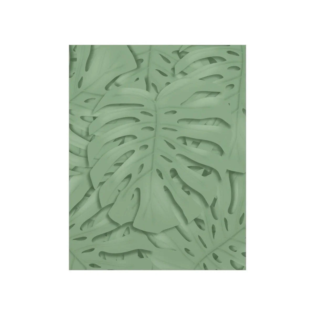 Deep Sage Monstera Pattern Print, Poster, Laura Christine Photography & Design, Back to School, Home & Living, Indoor, Matte, Paper, Posters, Valentine's Day promotion, Laura Christine Photography & Design, laurachristinedesign.com