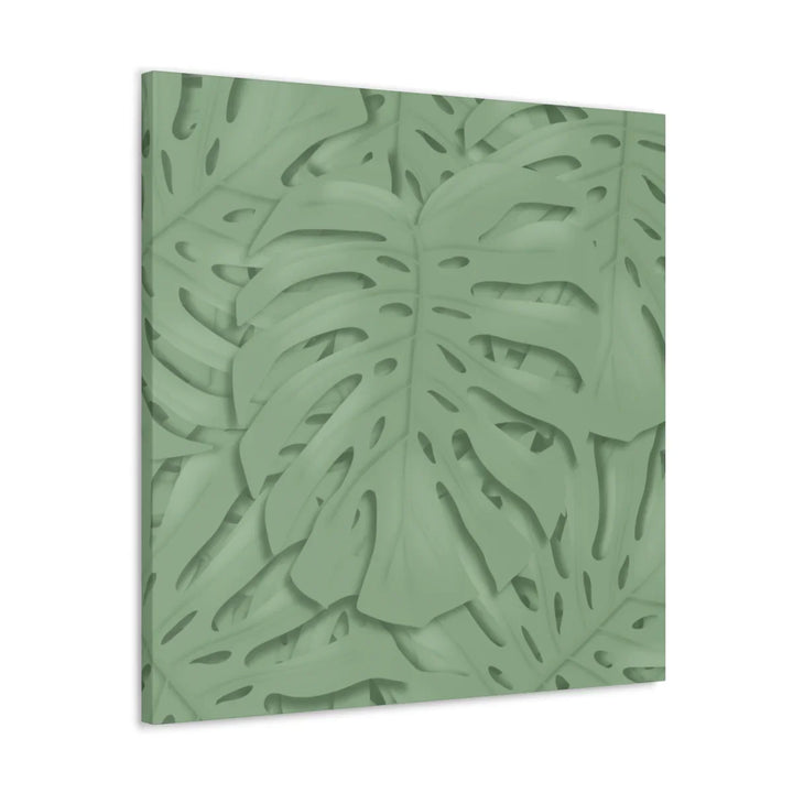 Monstera Canvas Art | Durable Matte Finish Canvas Art Print for Indoor Wall Decor