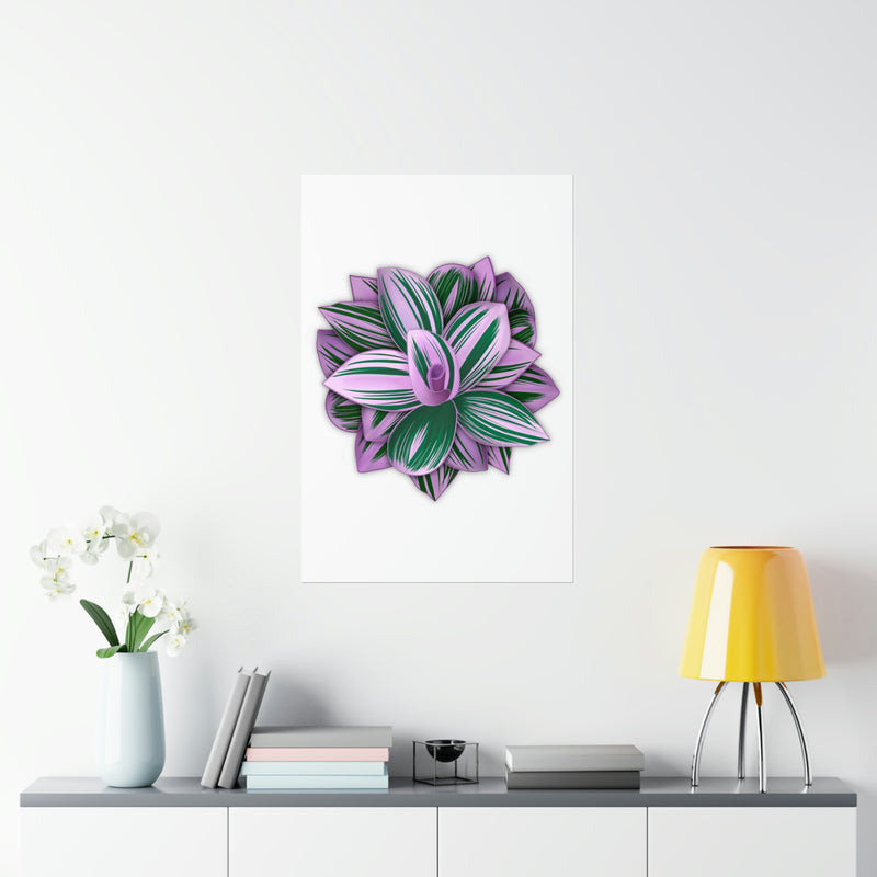 Tradescantia Nanouk Print