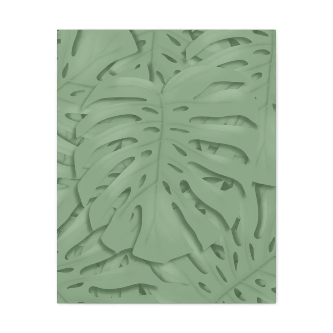 Monstera Canvas Art | Durable Matte Finish Canvas Art Print for Indoor Wall Decor