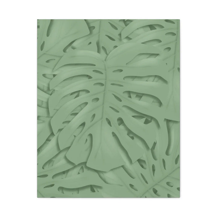 Monstera Canvas Art | Durable Matte Finish Canvas Art Print for Indoor Wall Decor