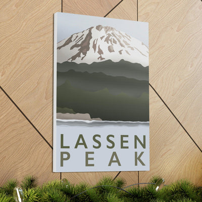 Lassen Peak Minimalist Canvas, Canvas, Printify, Art & Wall Decor, Canvas, Hanging Hardware, Home & Living, Indoor, Laura Christine Photography & Design, laurachristinedesign.com