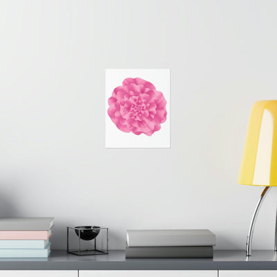 Abstract Peony Flower Print, Poster, Printify, Back to School, Home & Living, Indoor, Matte, Paper, Posters, Valentine's Day promotion, Laura Christine Photography & Design, laurachristinedesign.com