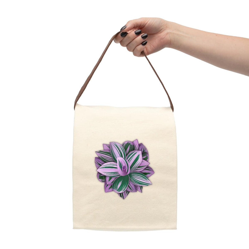 Tradescantia Nanouk Lunch Bag, Bags, Laura Christine Photography & Design, Accessories, Bags, Dining, DTG, Home & Living, Kitchen, Kitchen Accessories, Lunch bag, Reusable, Totes, Laura Christine Photography & Design, laurachristinedesign.com