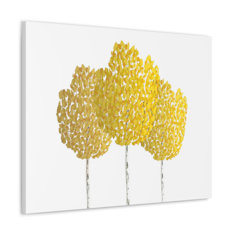 Fall Aspen Canvas