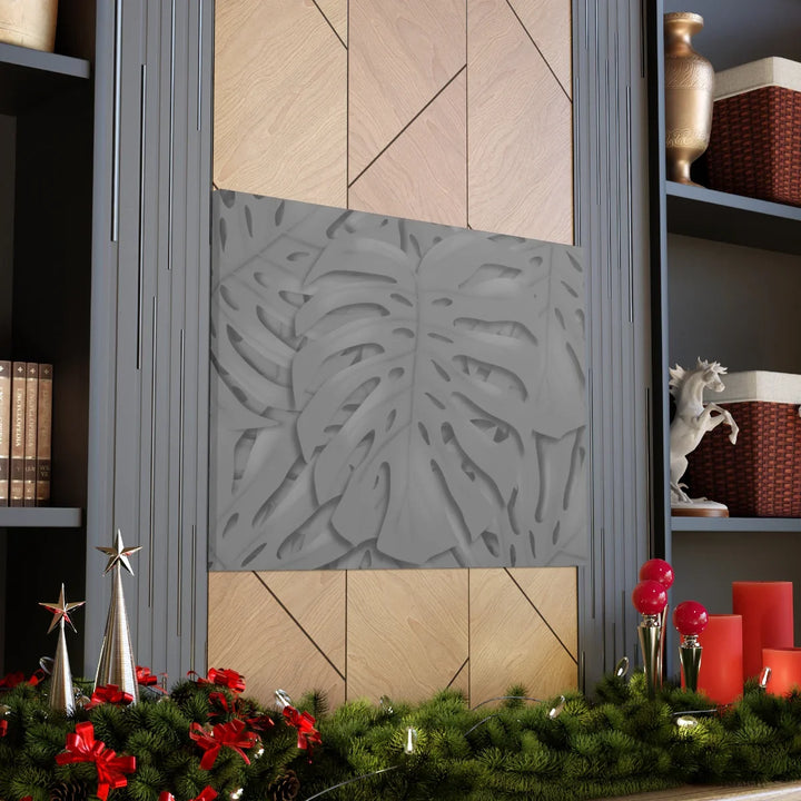 Monstera Canvas Art - Durable Matte Finish Canvas Art Print | Tropical Leaf Wall Decor