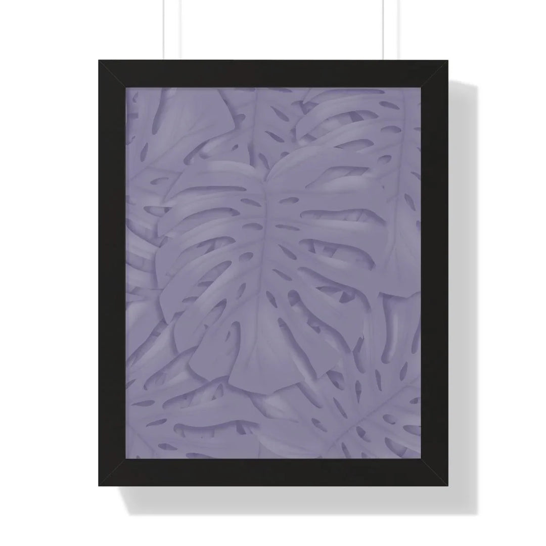 Violet Monstera Framed Print, Poster, Laura Christine Photography & Design, Framed, Home & Living, Indoor, Paper, Posters, Laura Christine Photography & Design, laurachristinedesign.com