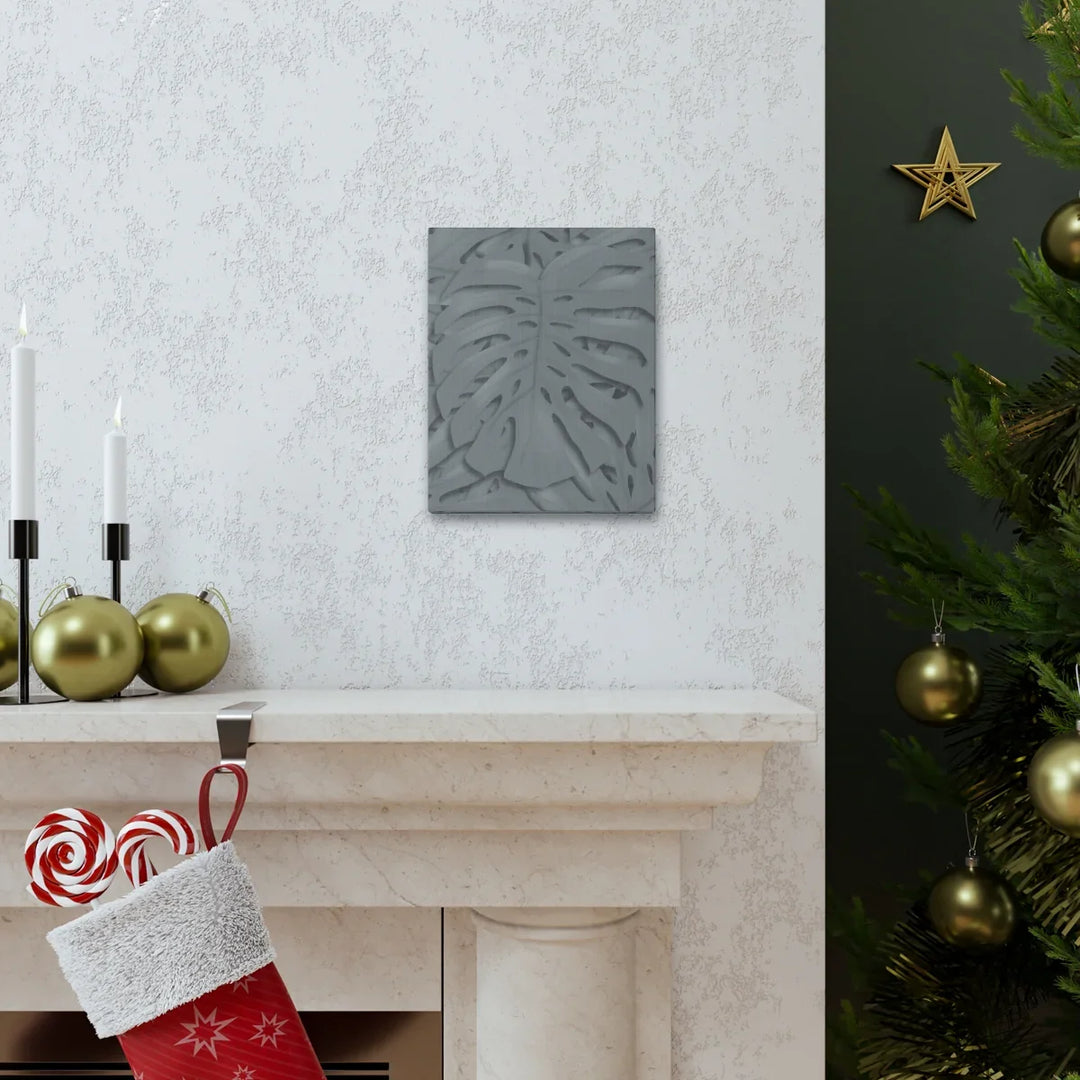 Monstera Canvas Art - Durable Matte Finish Canvas Art Print | Tropical Leaf Wall Decor