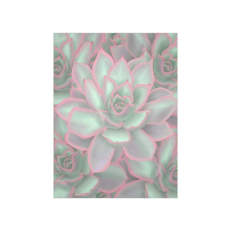 Echeveria Violet Queen Succulent Print, Poster, Laura Christine Photography & Design, Back to School, Home & Living, Indoor, Matte, Paper, Posters, Valentine&