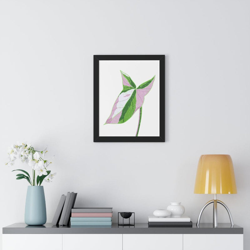 Syngonium Tricolor Framed Print, Poster, Laura Christine Photography & Design, Framed, Home & Living, Indoor, Paper, Posters, Laura Christine Photography & Design, laurachristinedesign.com