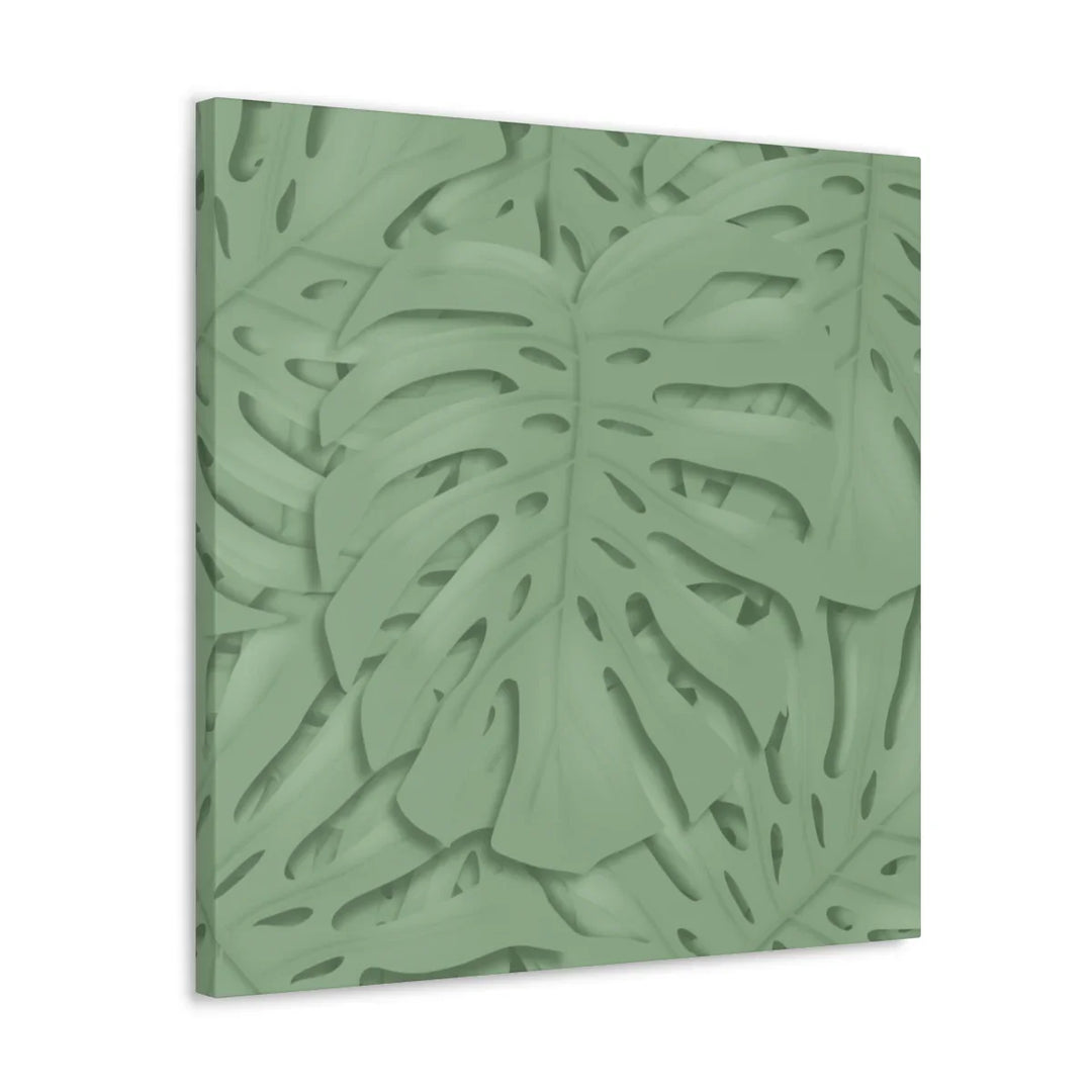 Monstera Canvas Art | Durable Matte Finish Canvas Art Print for Indoor Wall Decor