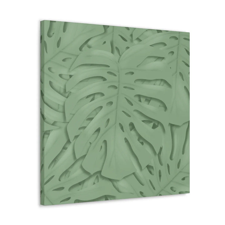 Monstera Canvas Art | Durable Matte Finish Canvas Art Print for Indoor Wall Decor
