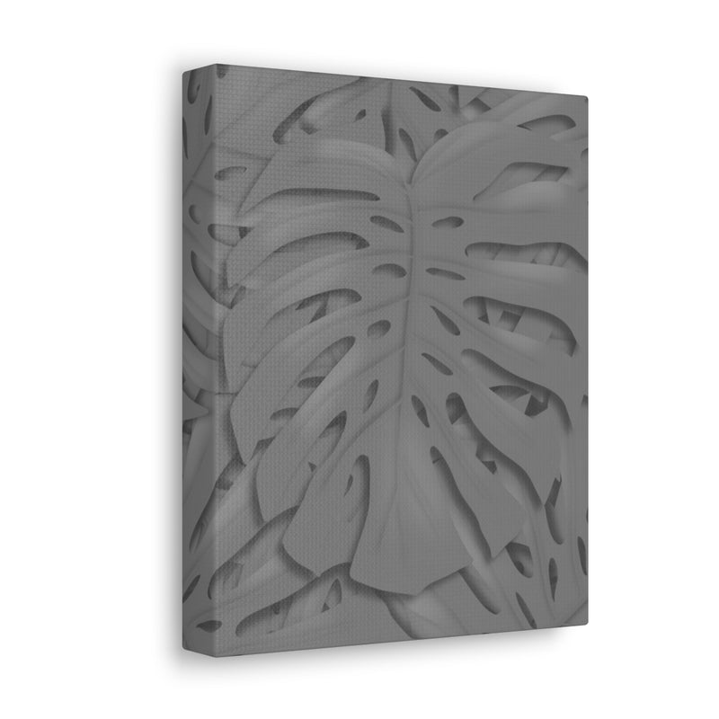 Smokey Monstera Canvas