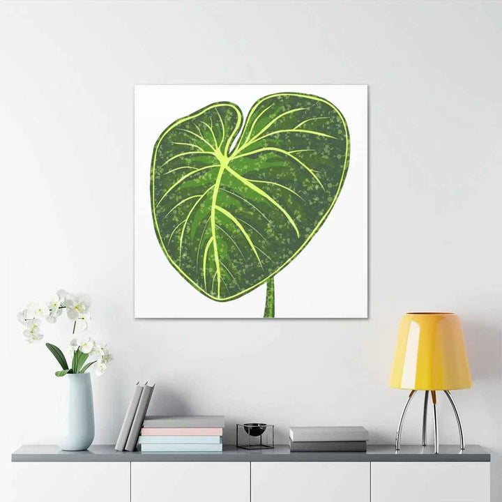 Philodendron Gloriosum Canvas - Stretched Canvas Art Print | Matte Indoor Wall Art